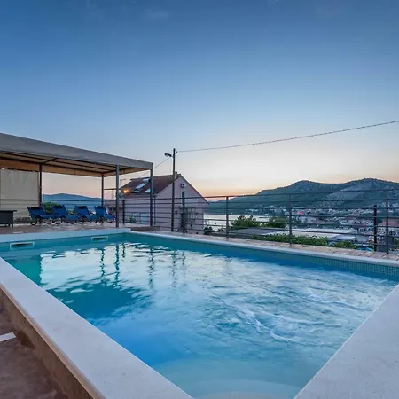 Villa Lahor With Private Pool Seget Vranjica Exterior photo