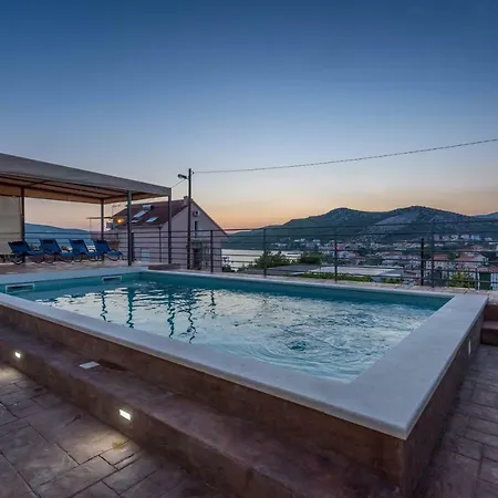 Villa Lahor With Private Pool Seget Vranjica Exterior photo